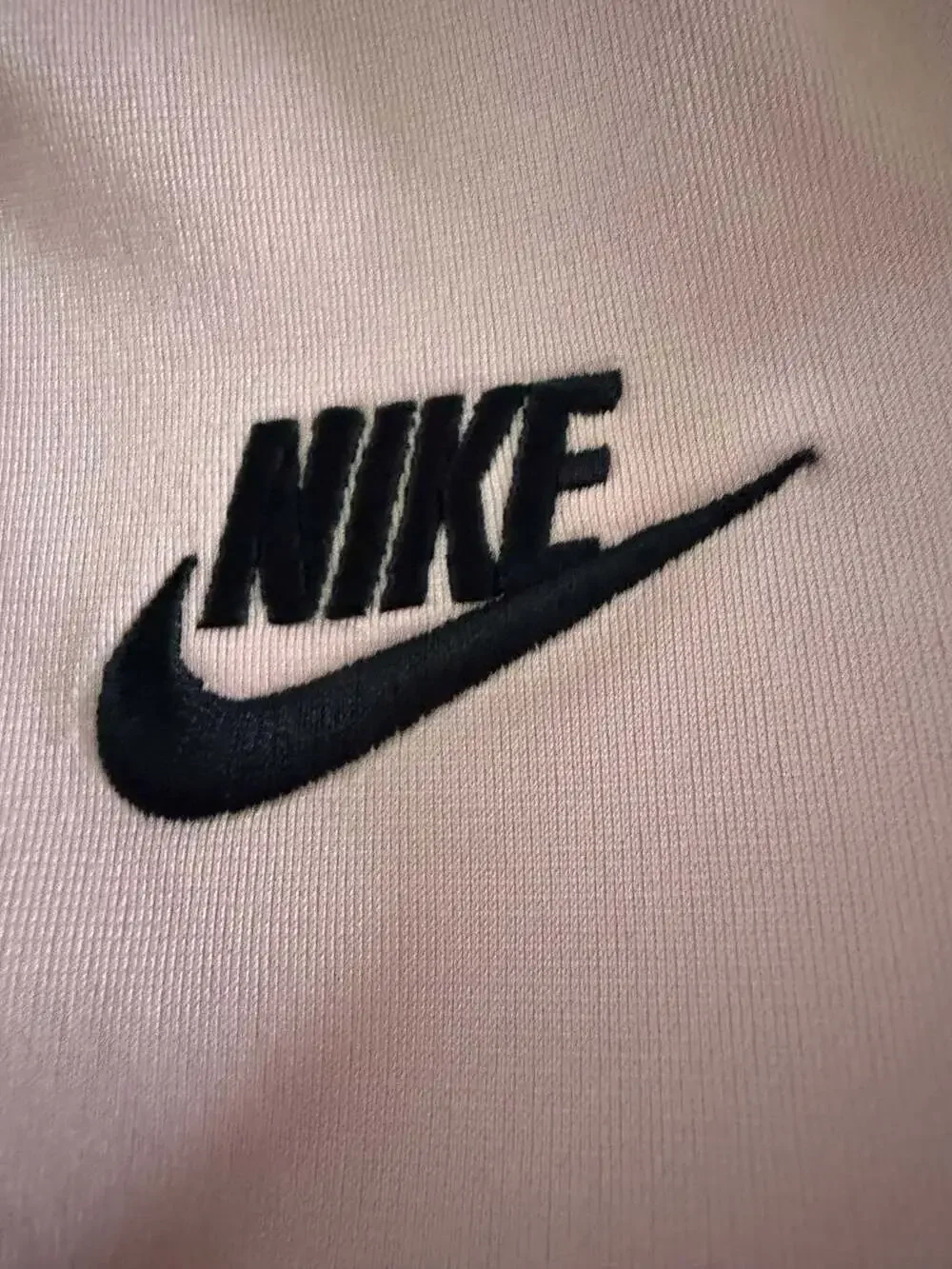 Nike Tracksuit Size 2T Pink Heart Tape Full Zip Jogger Set